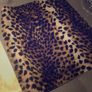 Leopard skirt